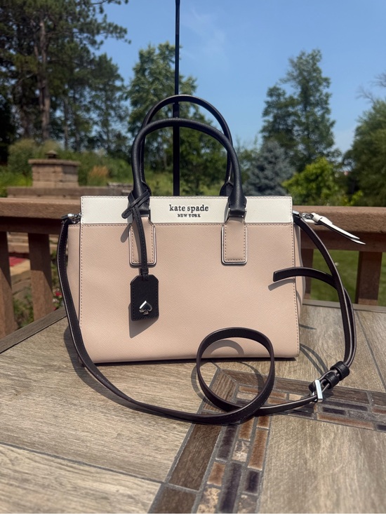 kate spade Handbags - EUC Kate Spade New York Cameron Colorblock Satchel Neutral Crossbody